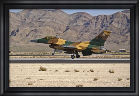 Framed US Air Force F-16 Print