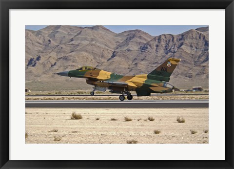 Framed US Air Force F-16 Print