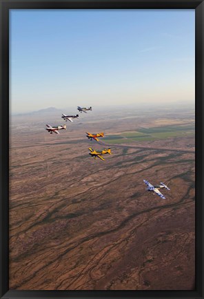 Framed Extra 300 Aerobatic Aircraft Print