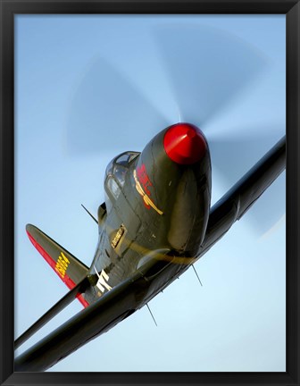 Framed Bell P-63 Kingcobra Print