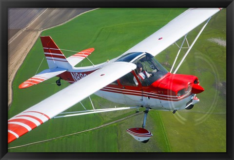 Framed Champion Aircraft Citabria Print