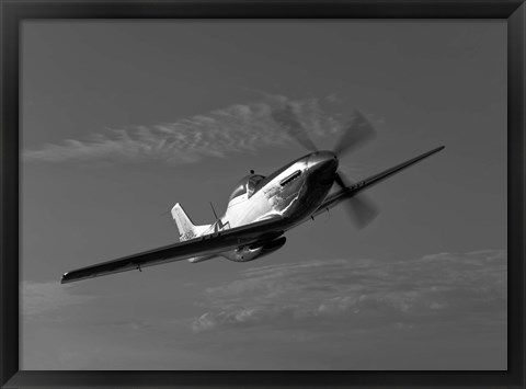 Framed P-51D Mustang 1 Print