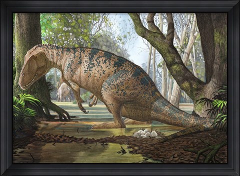 Framed Edmarka Rex Print