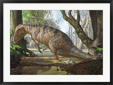 Framed Edmarka Rex Print