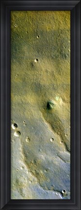 Framed Surface of Mars Print