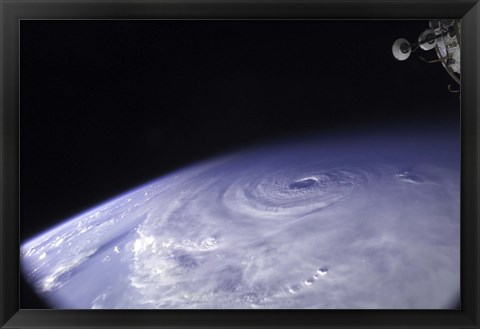 Framed Hurricane Ivan Print