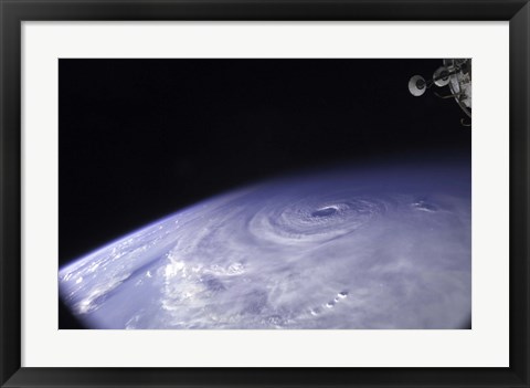 Framed Hurricane Ivan Print