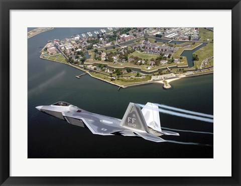 Framed F/A 22 Raptor Print