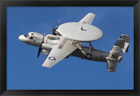 Framed E-2C Hawkeye Print