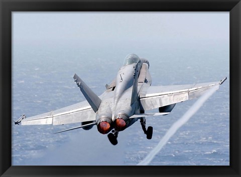 Framed F/A-18 Hornet Print