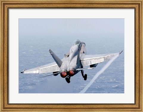 Framed F/A-18 Hornet Print