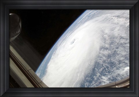 Framed Hurricane Helene Print