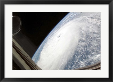 Framed Hurricane Helene Print