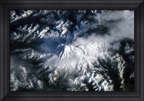 Framed Mount Rainier, Washington Print