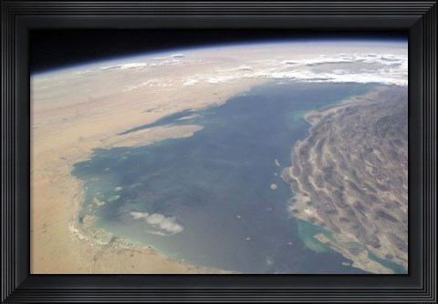 Framed Pan-Gulf Region Print