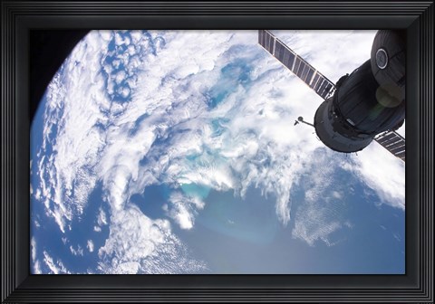 Framed South Atlantic Plankton Bloom Print