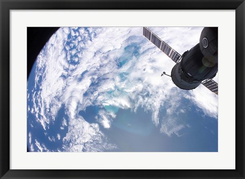 Framed South Atlantic Plankton Bloom Print