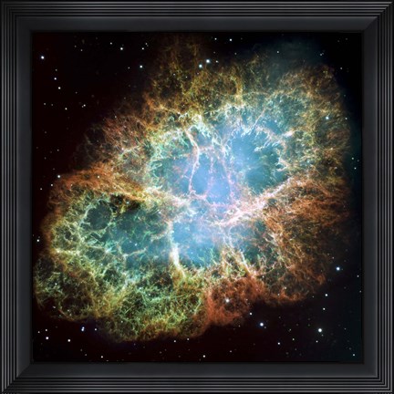 Framed Crab Nebula Print