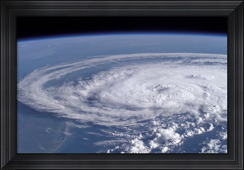 Framed Tropical Storm Claudette Print