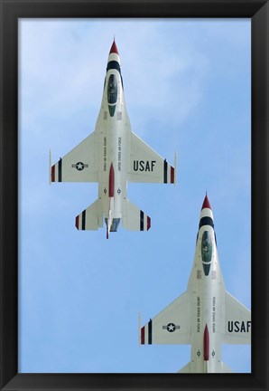 Framed United States Air Force Demonstration Team Thunderbirds Print