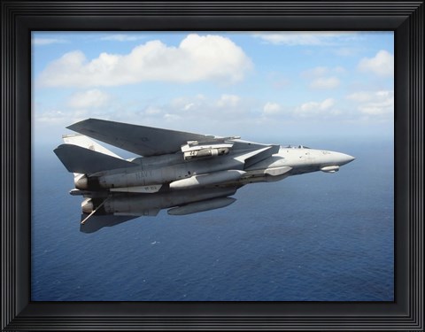 Framed F-14D Tomcat Print