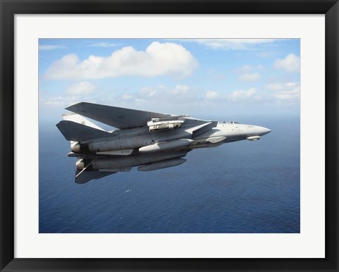 Framed F-14D Tomcat Print