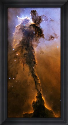 Framed Stellar Spire in the Eagle Nebula Print