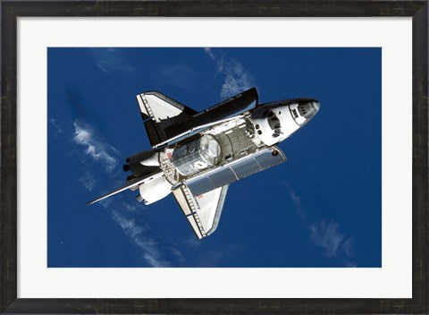 Framed Space Shuttle Discovery Print