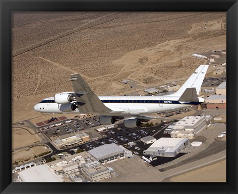 Framed NASA&#39;s DC-8 Airborne Science Lab Print