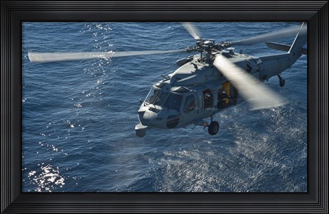 Framed MH-6OS Sea Hawk Print