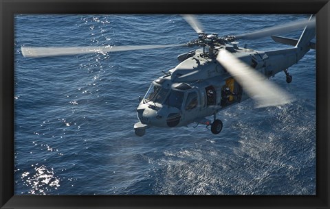 Framed MH-6OS Sea Hawk Print