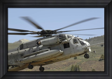Framed CH-53 Super Stallion Print