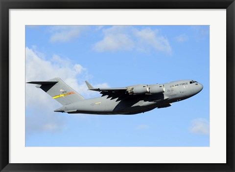 Framed C-17 Globemaster III Print