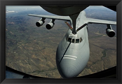 Framed US Air Force KC-135R Stratotanker Print