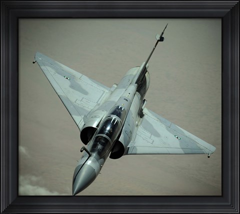 Framed Emirati Mirage 2000 Print