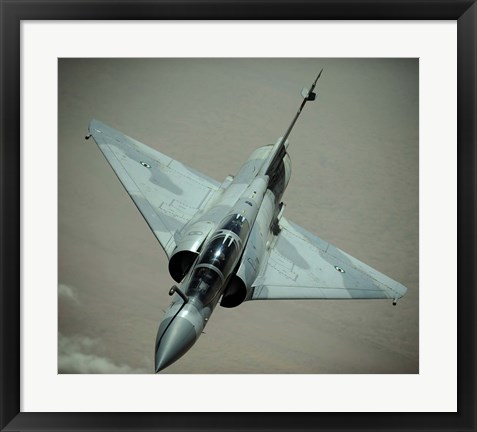 Framed Emirati Mirage 2000 Print