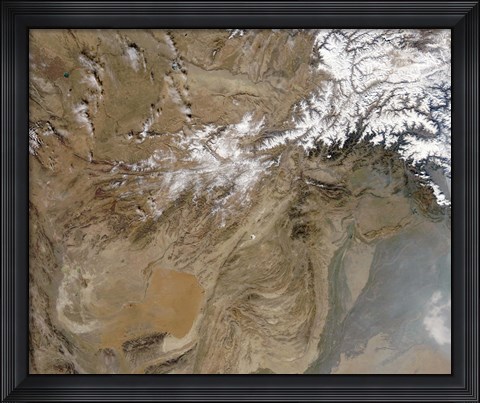 Framed Afghanistan Print