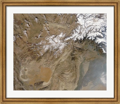 Framed Afghanistan Print