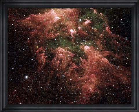 Framed Carina Nebula Print