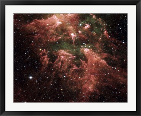 Framed Carina Nebula Print