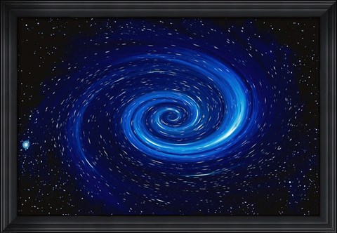 Framed Computer Space Image Print