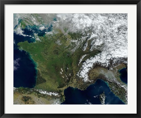 Framed France Print