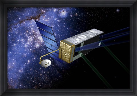 Framed SIM PlanetQuest Print