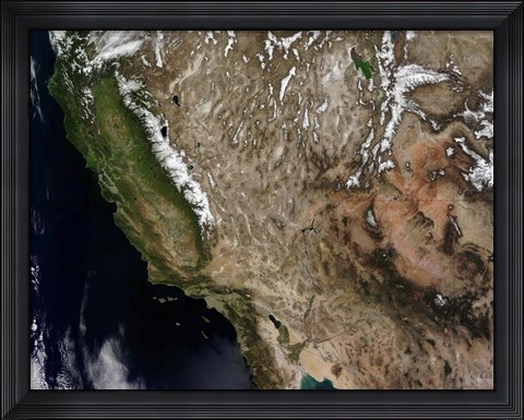 Framed Southwestern United States Print