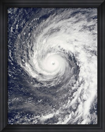 Framed Super Typhoon Podul Print