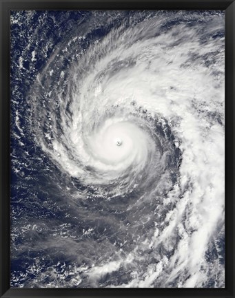 Framed Super Typhoon Podul Print