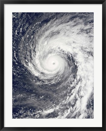 Framed Super Typhoon Podul Print