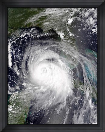 Framed Hurricane Katrina Print