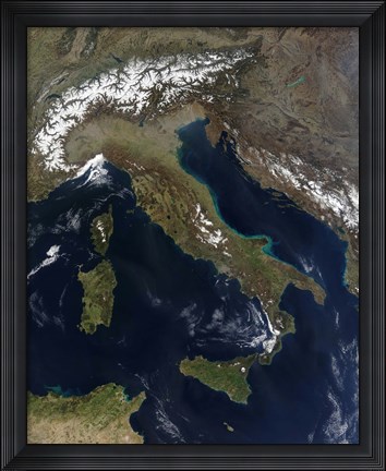 Framed Italy Print