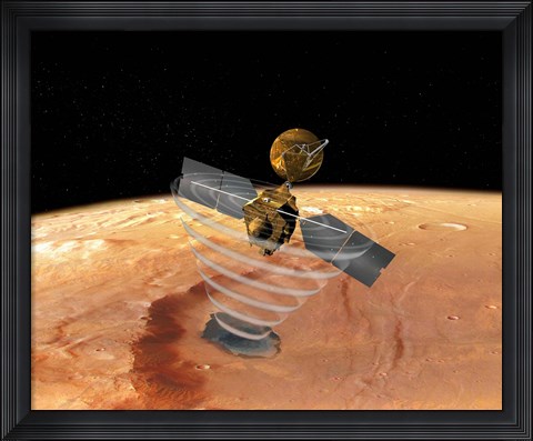 Framed Mars Reconnaissance Orbiter Print